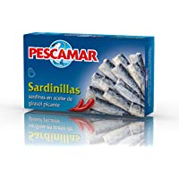 Los mejores  - Pescamar Sardinillas En Aceite De Girasol Picante En Lata 81 G 81 g
